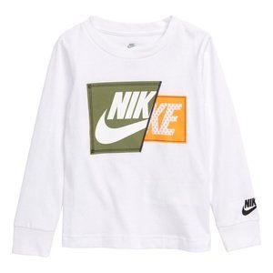 Nike Split Futura Patch Graphic LS T-Shirt Boys 4T